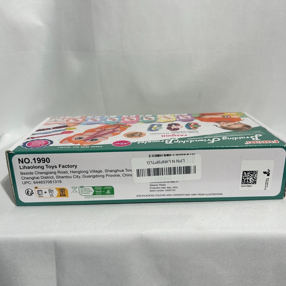 Braiding Friendship Bracelet Kit DIY Jewelry Making Kit for Kids Crafts Set NEW - Picture 6 of 11